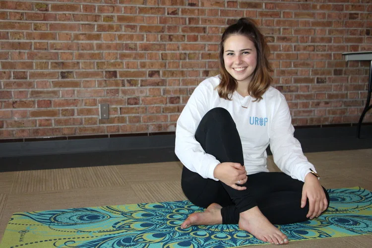 Flowing through college: Yoga and academic stress