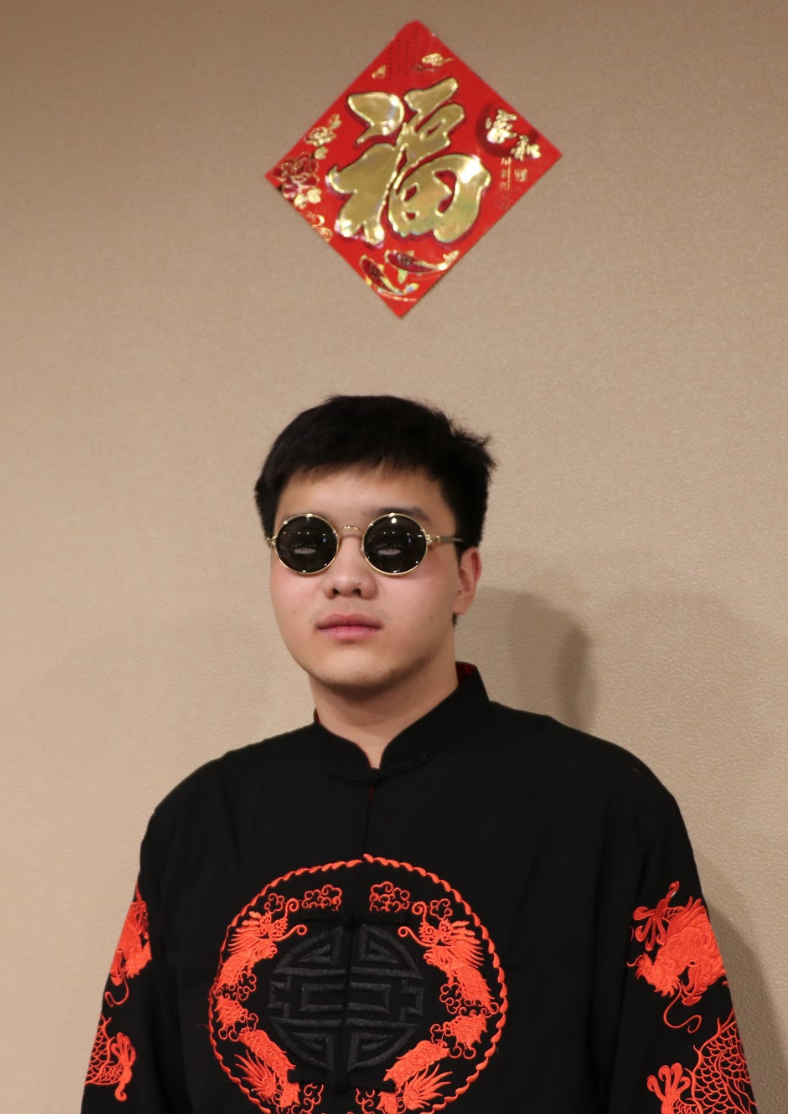 Qiyu Yang, a CSSA member wearing traditional Chinese wear. Photo by Jakob Bermas