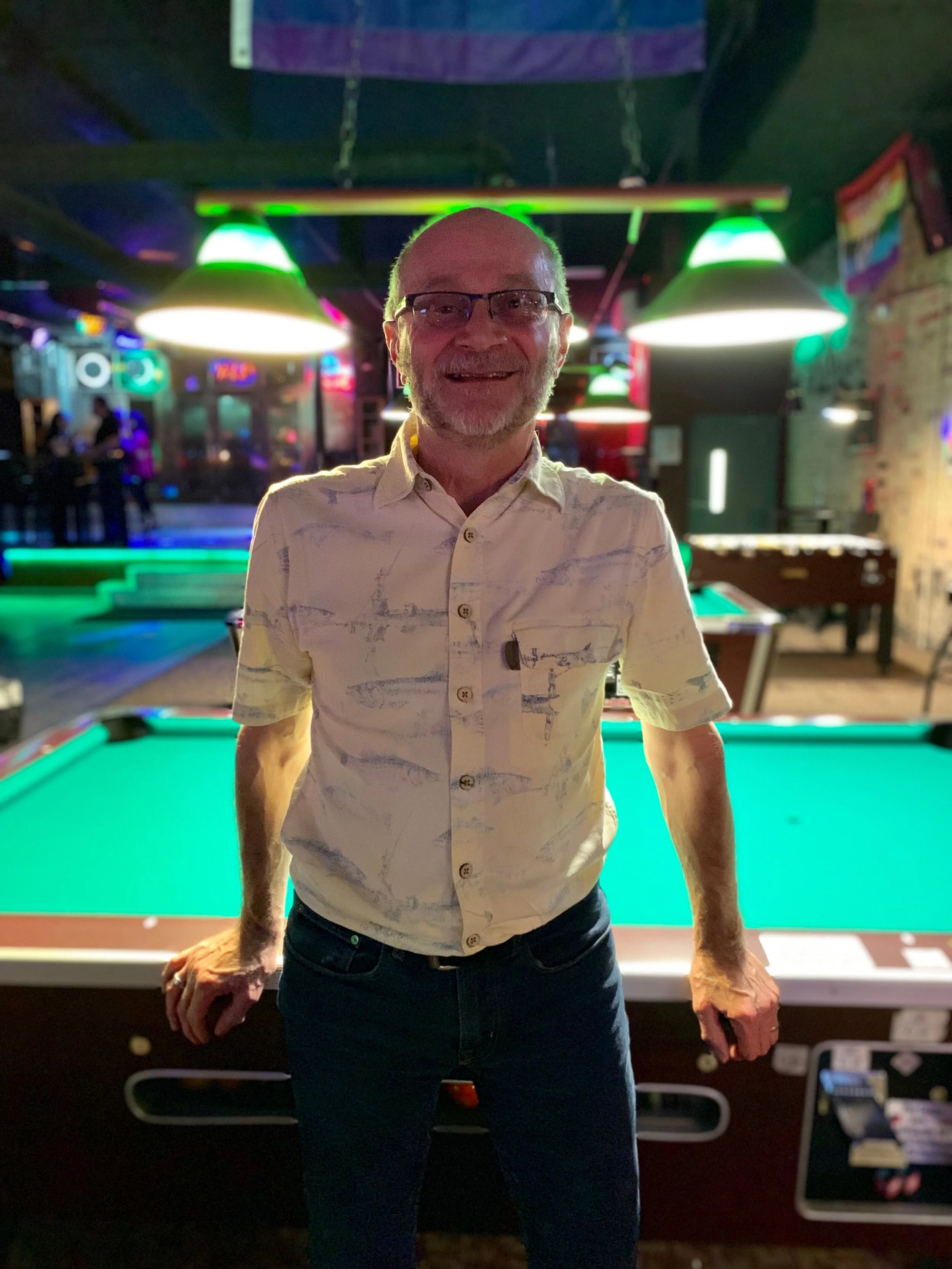 Doug Stevens who created these swing and line dance nights held at the Flame. Photo courtesy of Tyra Jaramillo.