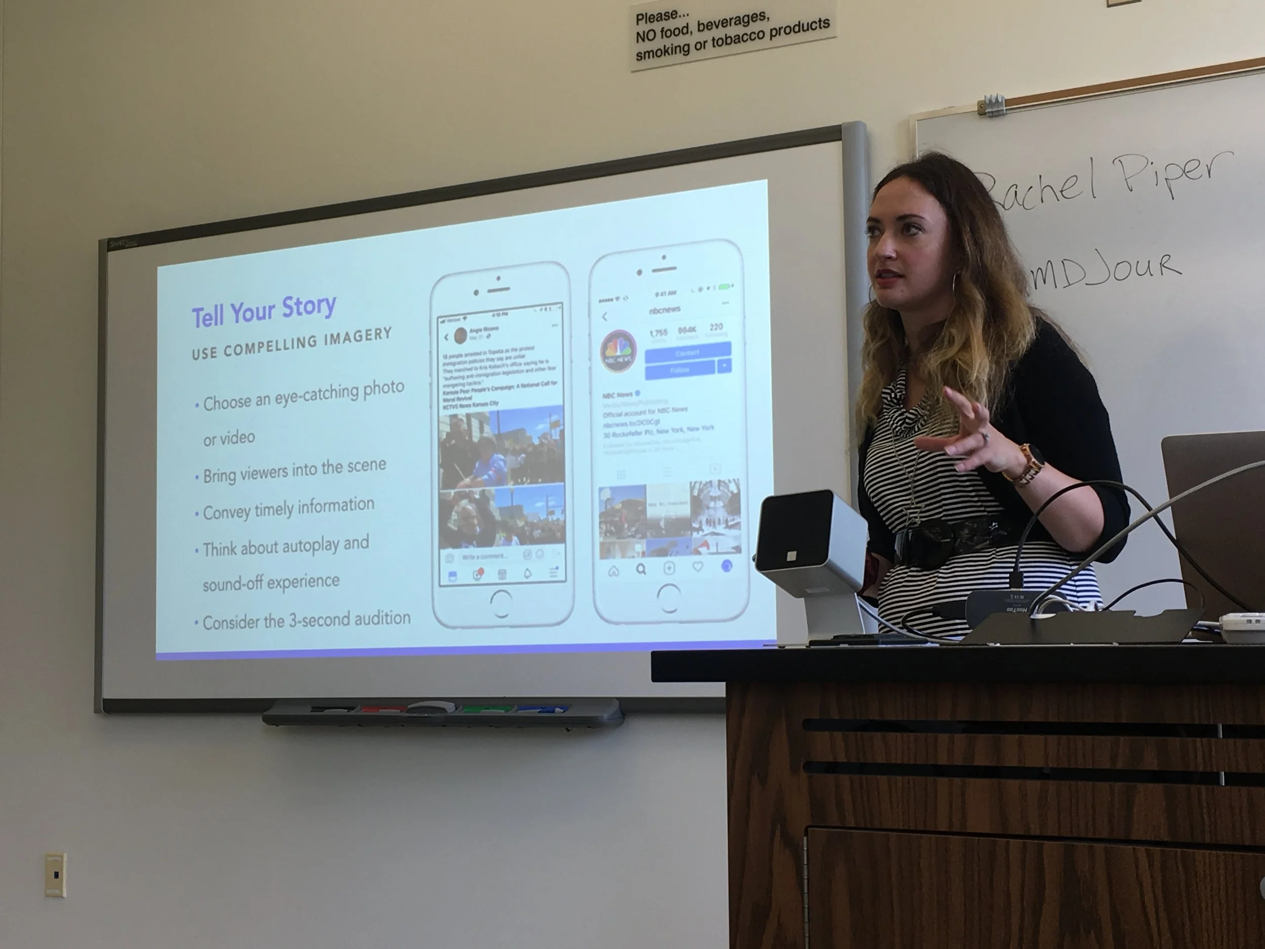 Award-Winning Journalist Visits UMD Campus