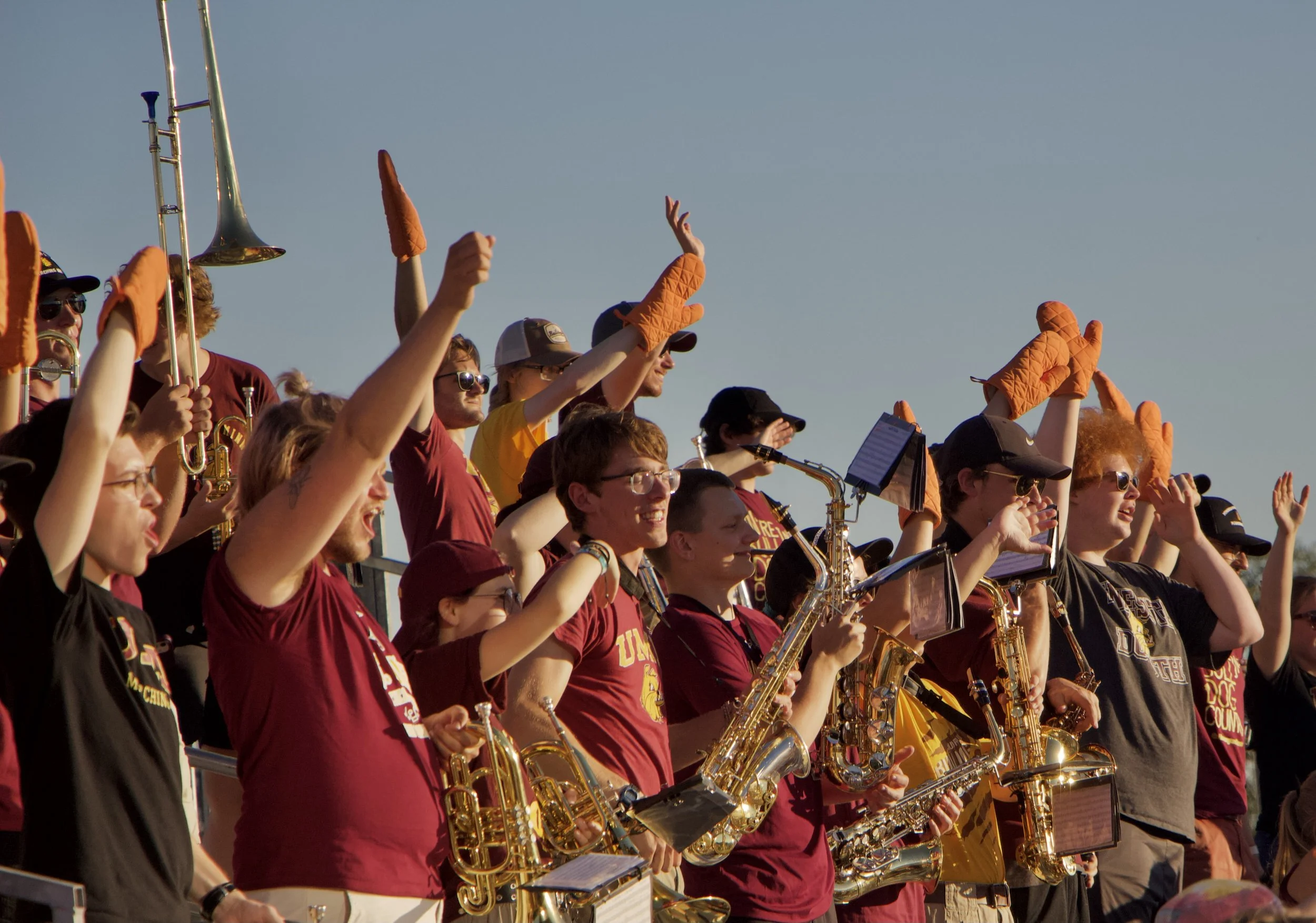 Strong Starts and New Beginnings: Bulldog Pride Waves Across UMD During the First Football Game of the Season 