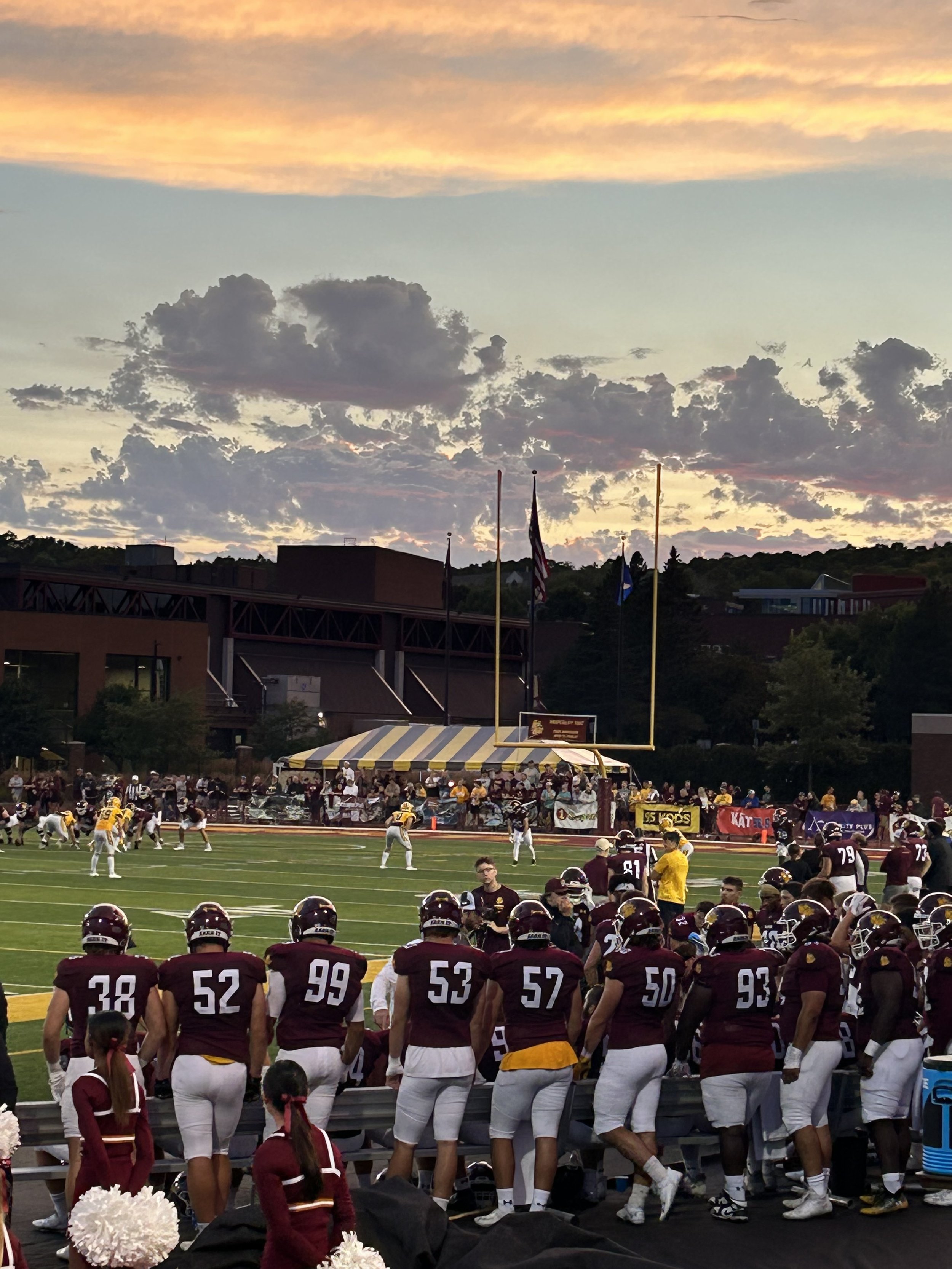 The UMD Football Team Charges Headfirst into Homecoming!   