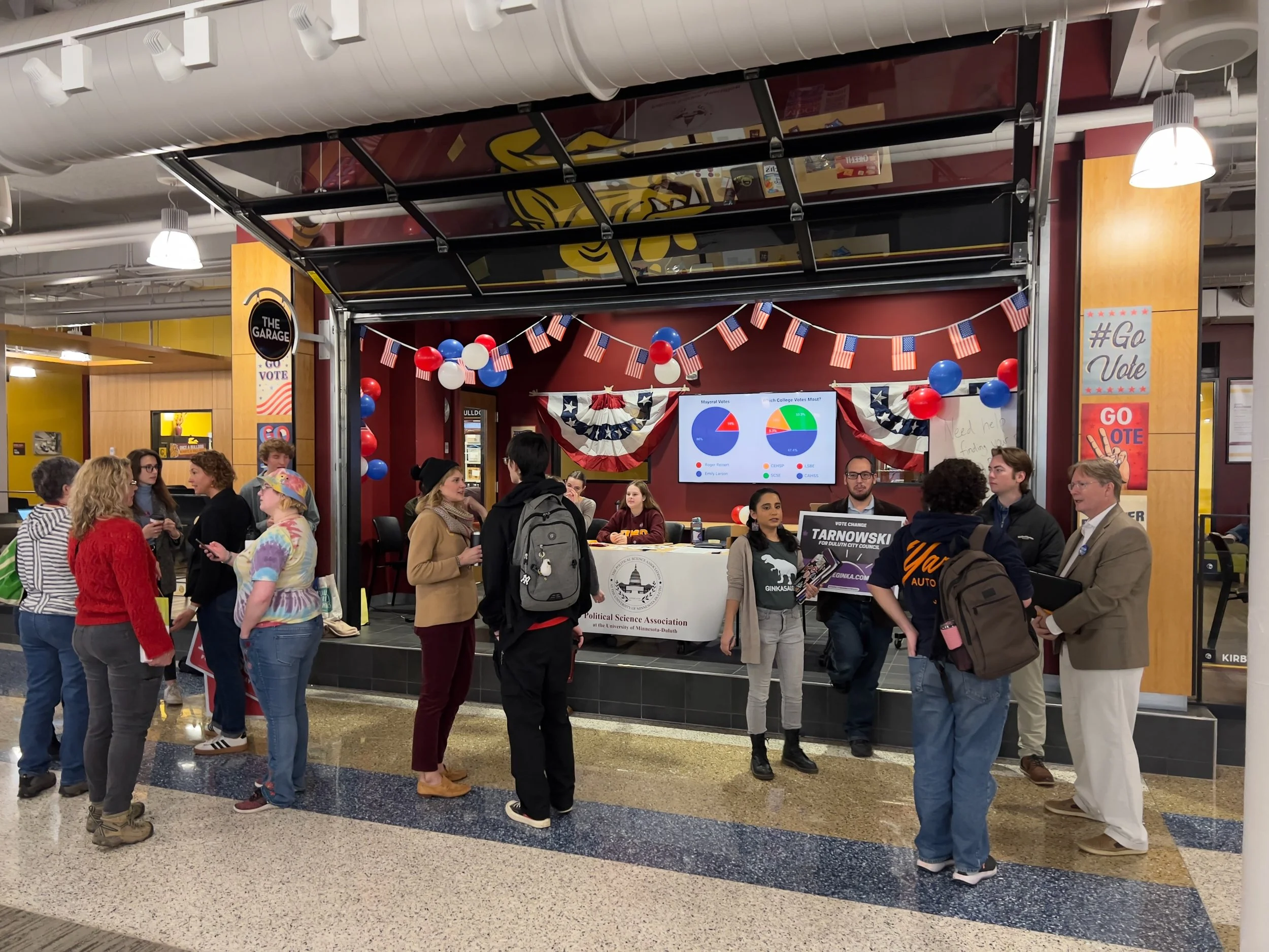 UMD Students Meet Local Candidates and Vote in Mock Election