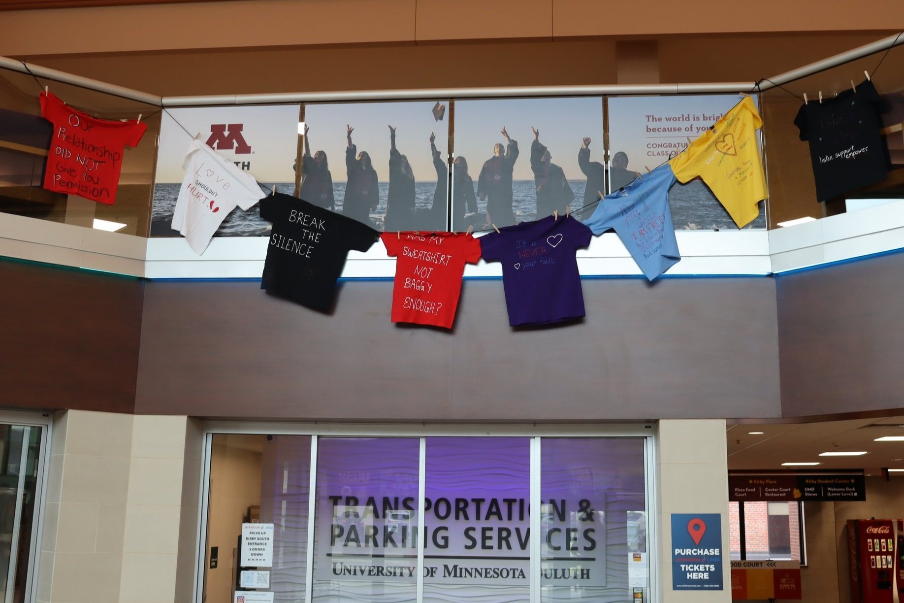 The Clothesline Project: WRAC Raises Awareness About Sexual Violence