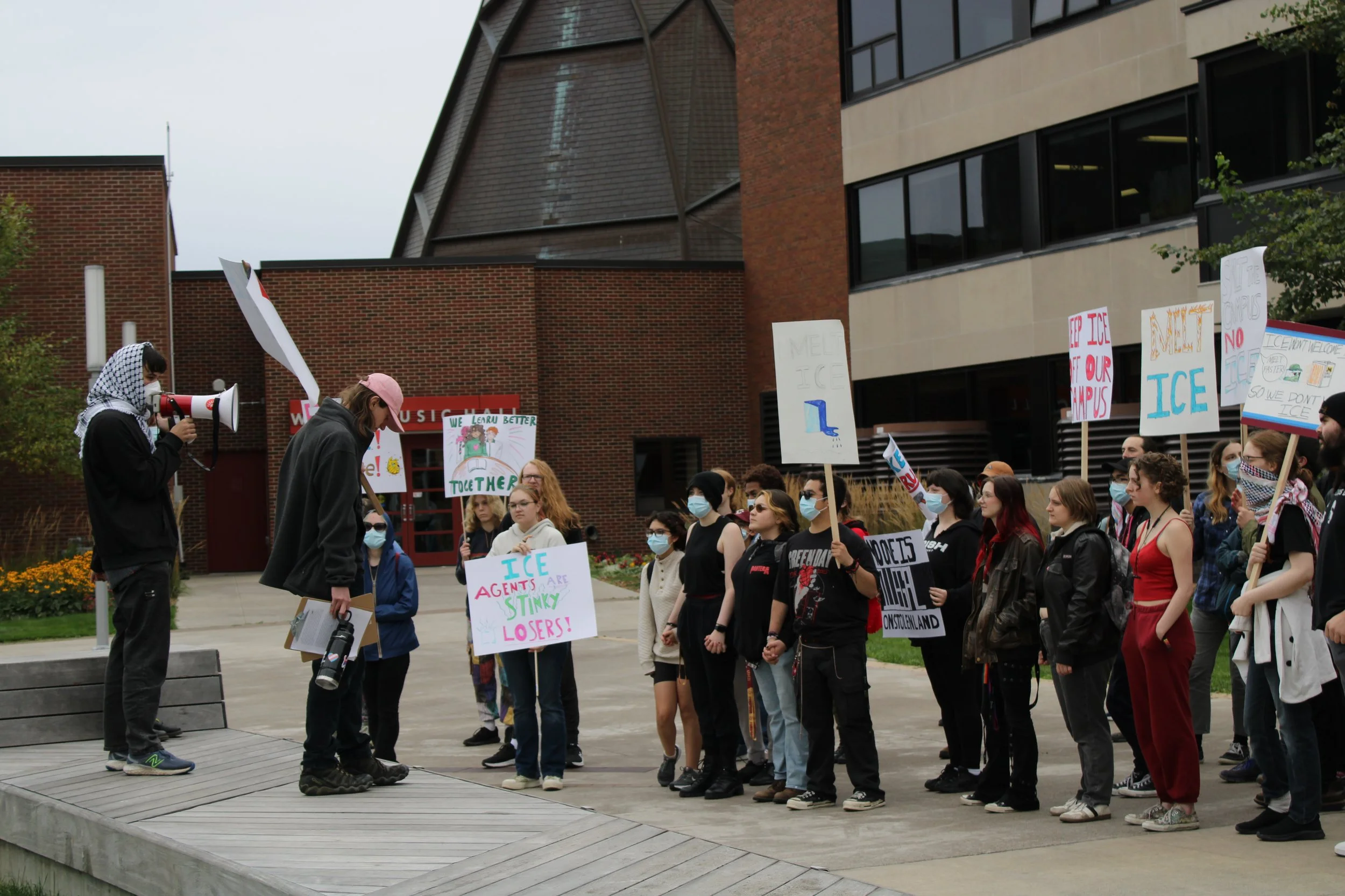 YDSA Seeks to Melt ICE with Salty Protest