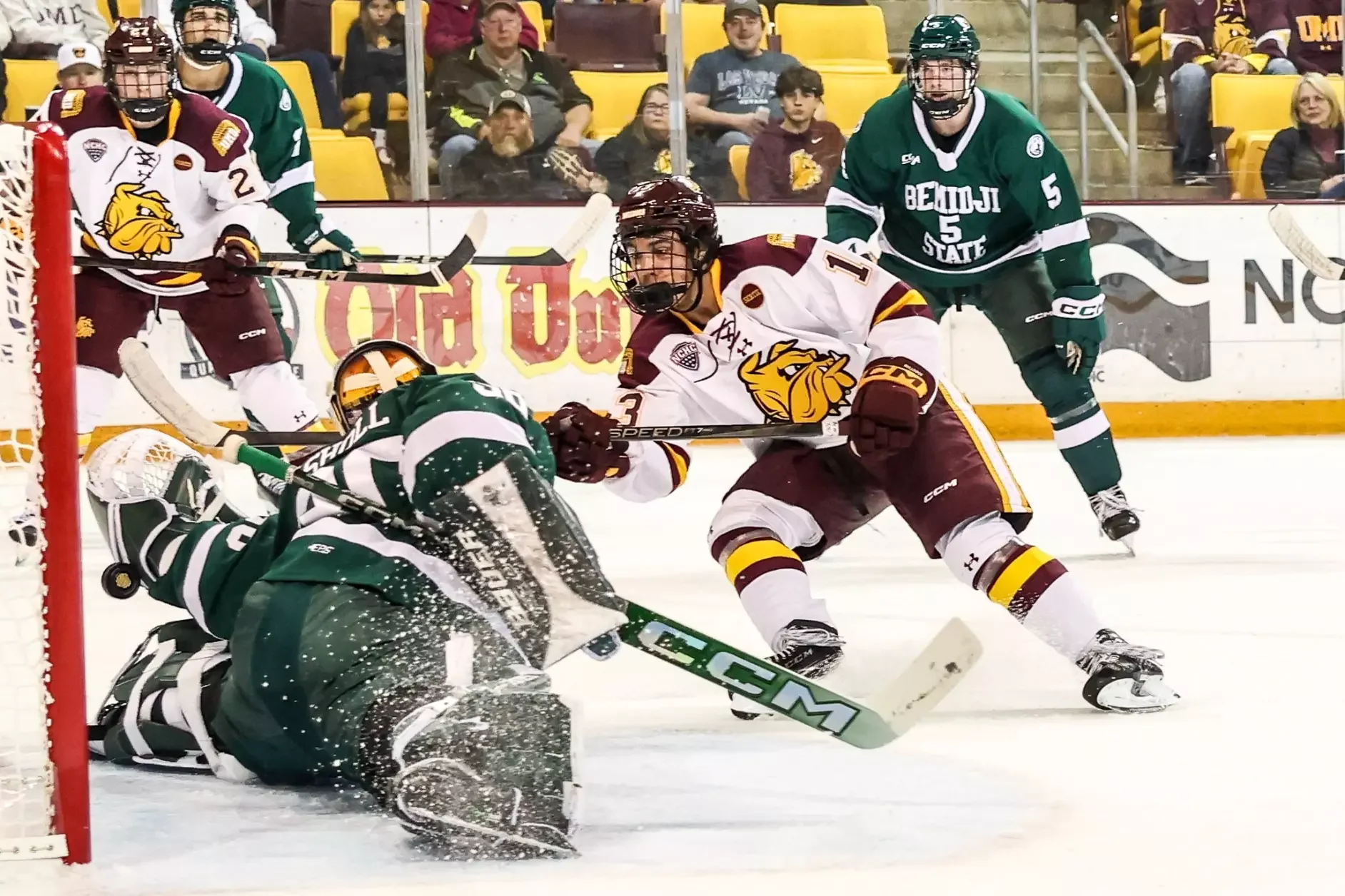 UMD Men’s Hockey Secures Their Second Series Sweep Of The Season Against Bemidji State University