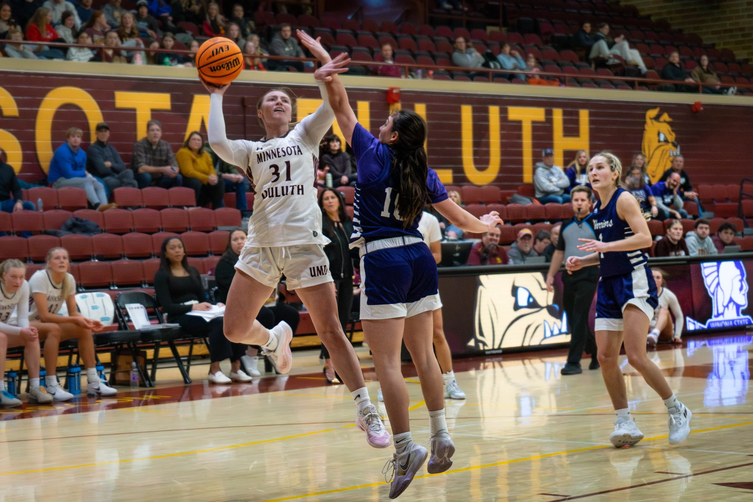 Bulldogs Bring the Heat Despite Negative Temperatures 