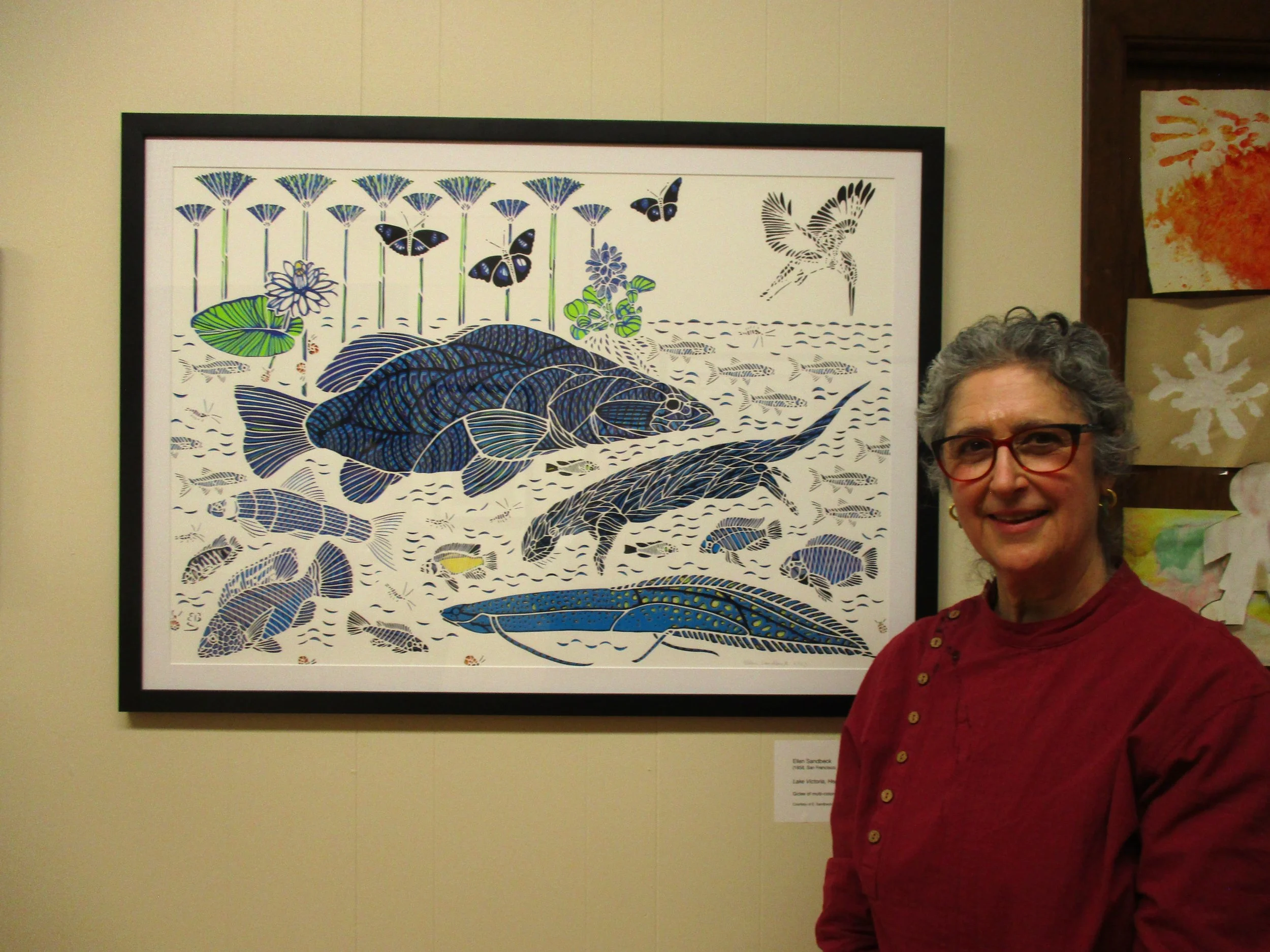 When Art Meets Science: Artist in Residence Gallery at the LLO