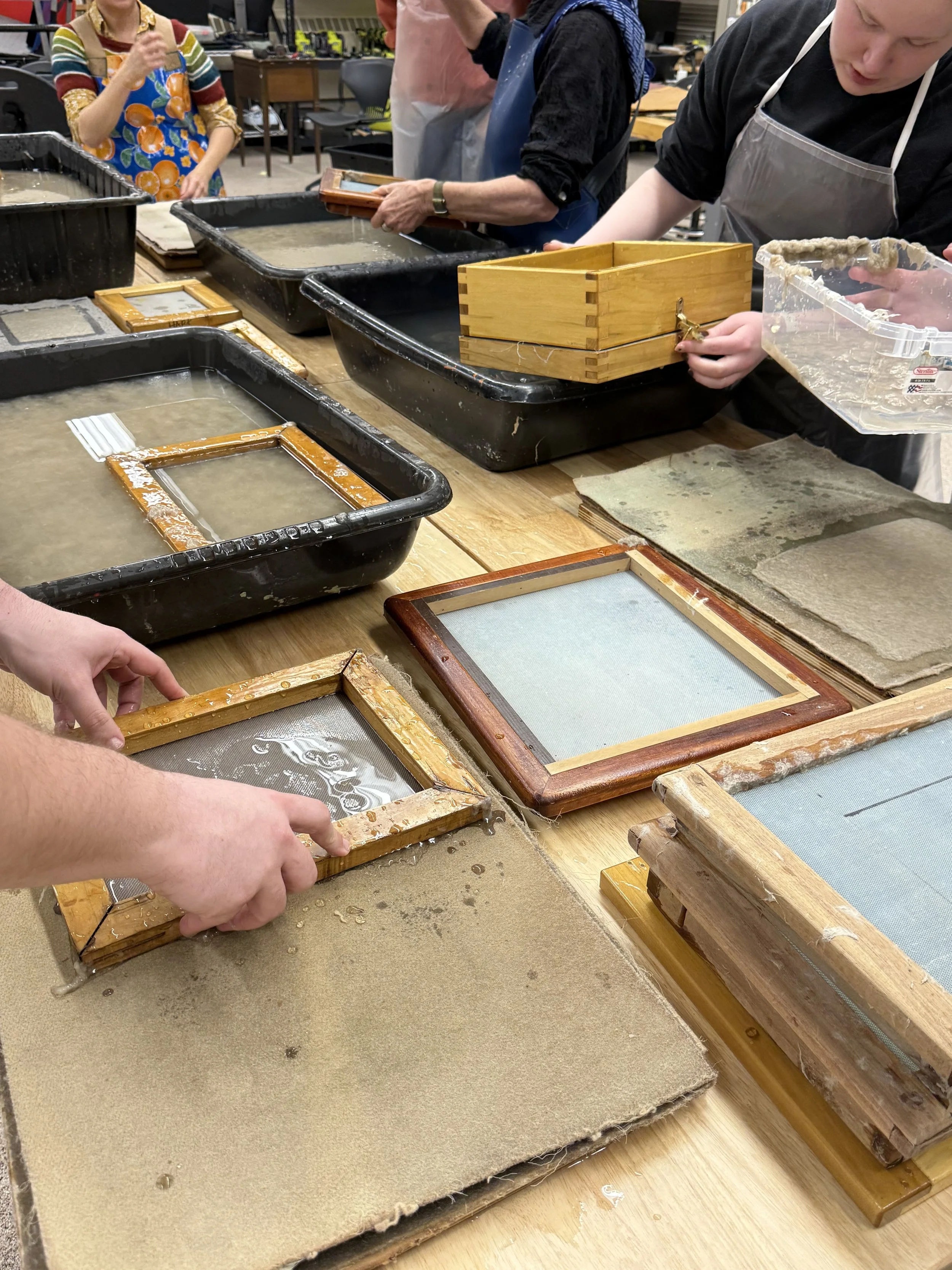 Professor Hark: Papermaking Workshop &amp; Crafting the Next Generation of Papermakers
