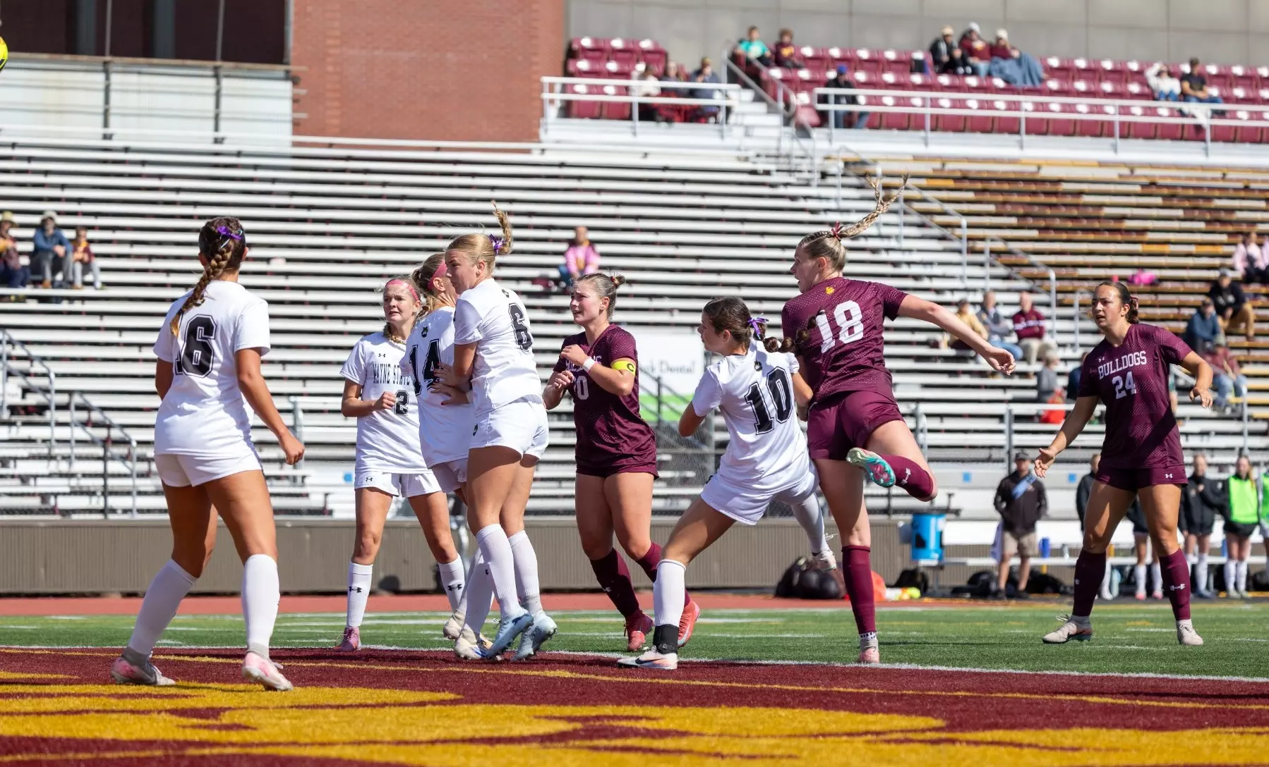 Bulldogs Hail Victory Over Wayne State
