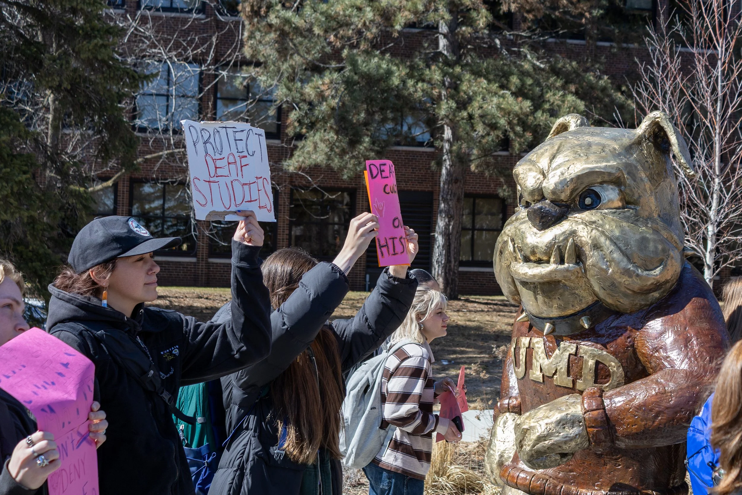 Deaf Studies Supporters Protest Over Projected Cuts — The Bark