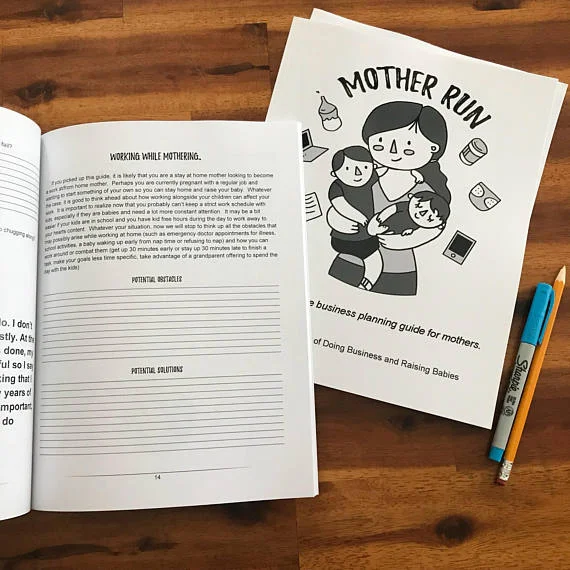Find the Mother Run Business Planning Guide on Etsy and Amazon!