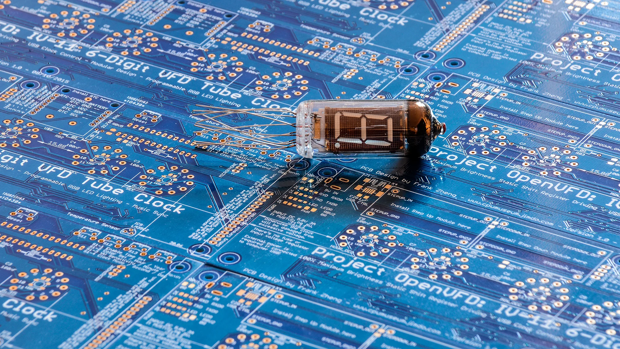 Designing Your Own VFD Clock II: The Functional Circuit
