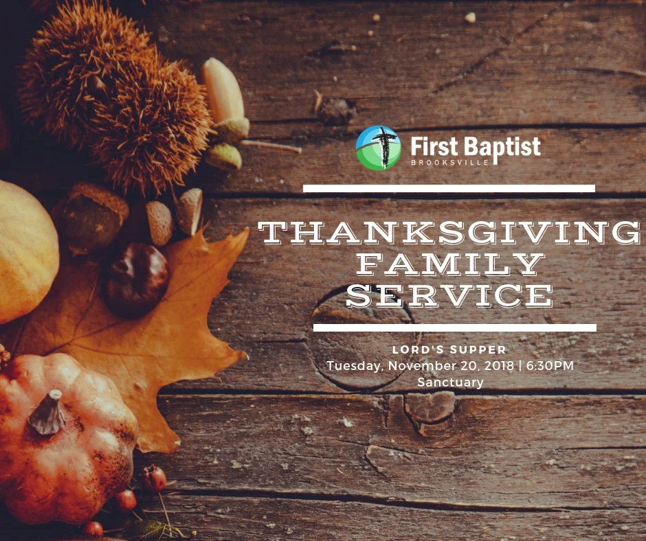 Thanksgiving Family Service