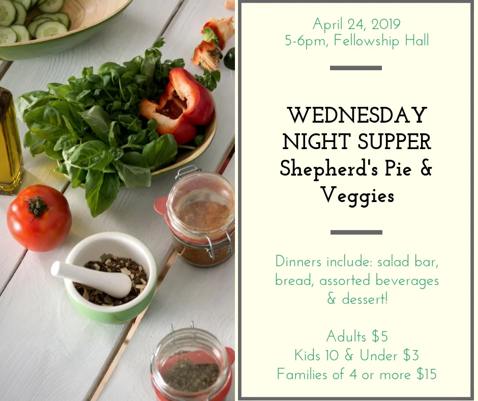 Wednesday Night Supper