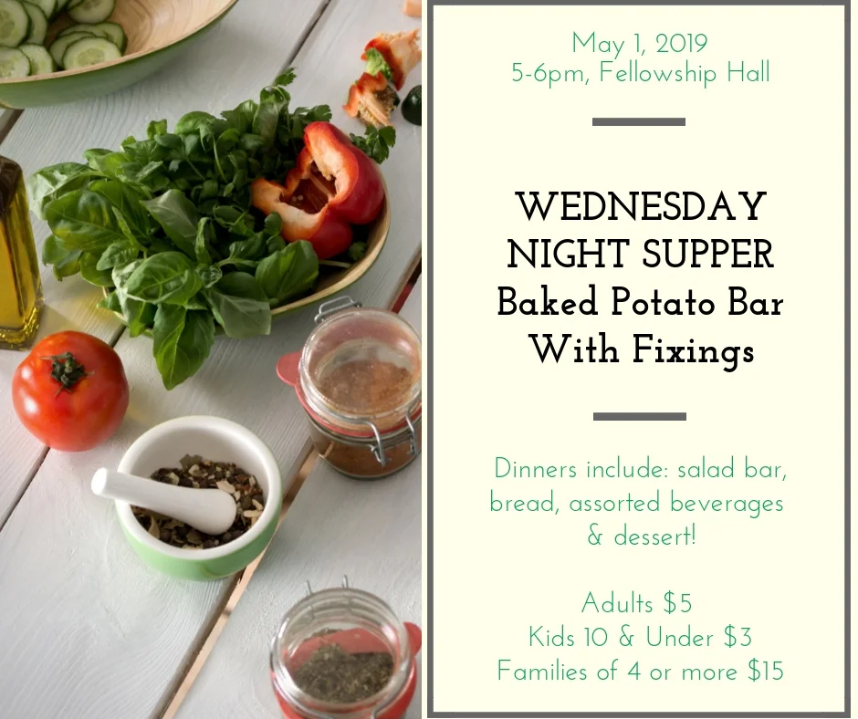Wednesday Night Supper
