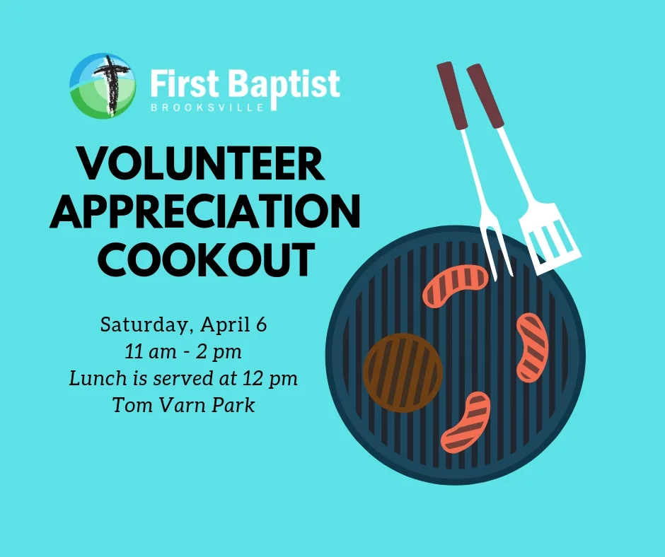 Volunteer Appreciation Cookout