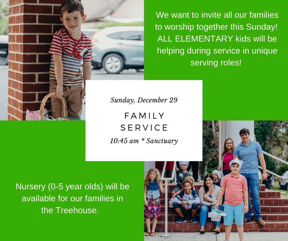 Family Service Sunday