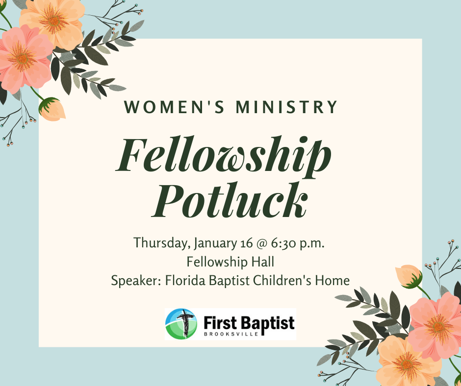 Fellowship Potluck
