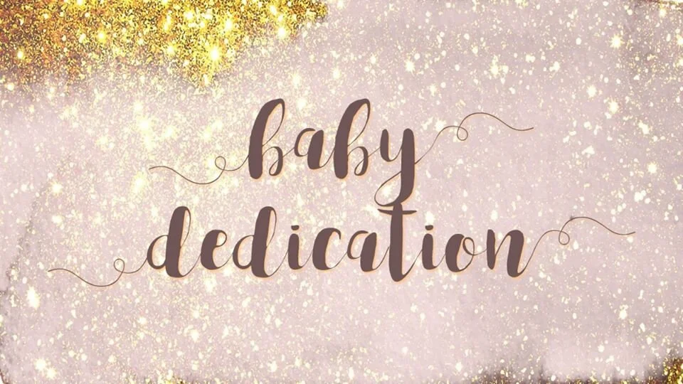Baby Dedication