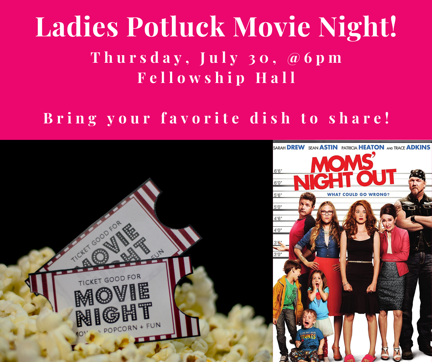 Ladies Potluck Movie Night