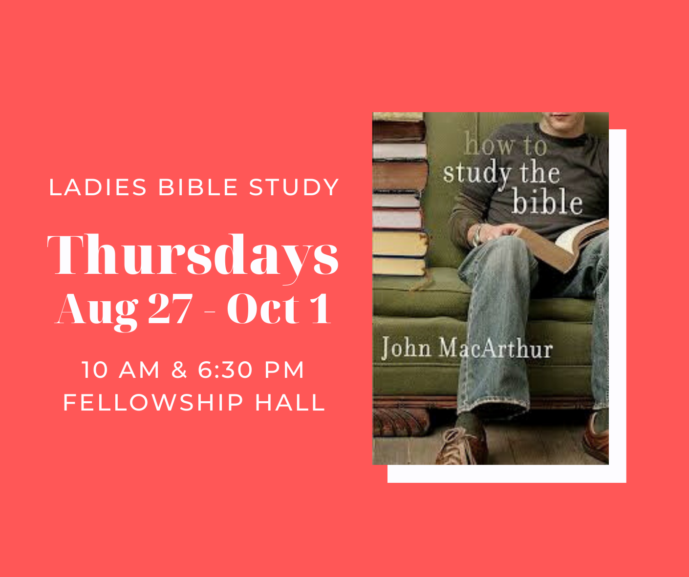 How To Study The Bible - Evening Bible Study
