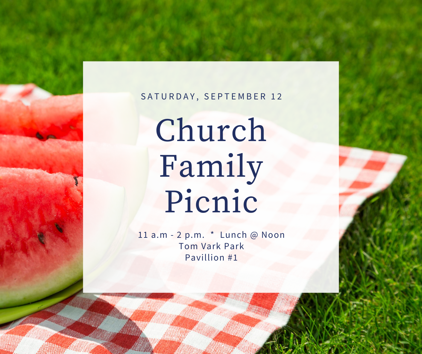Church Family Picnic