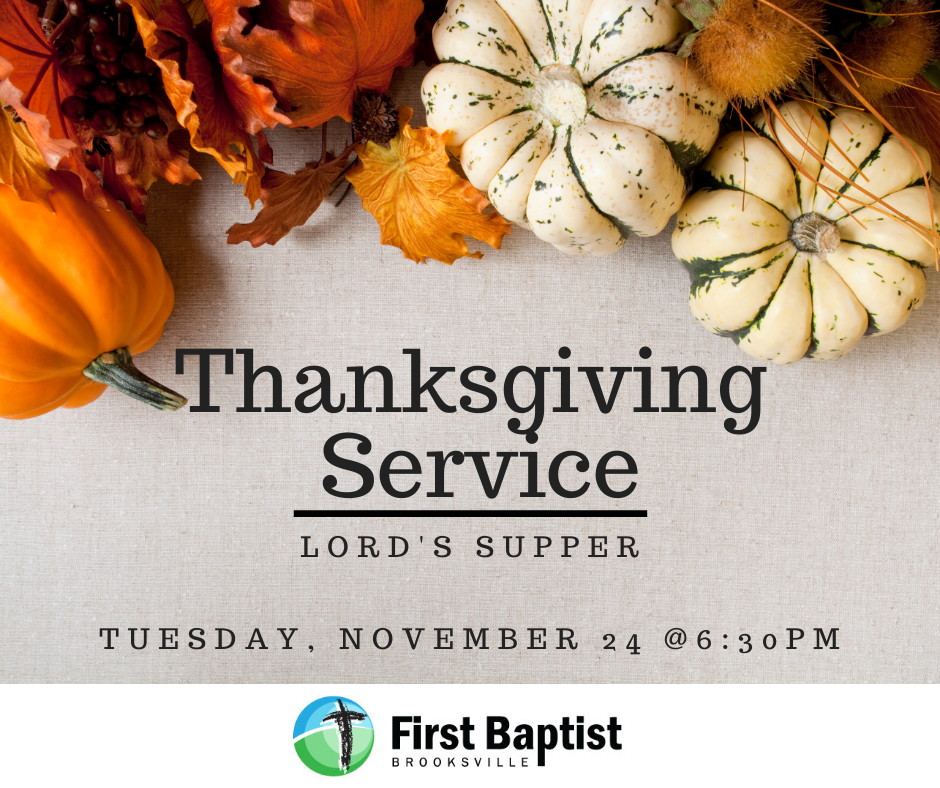 Thanksgiving Service