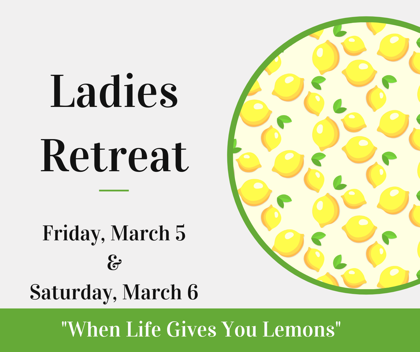 Ladies Retreat