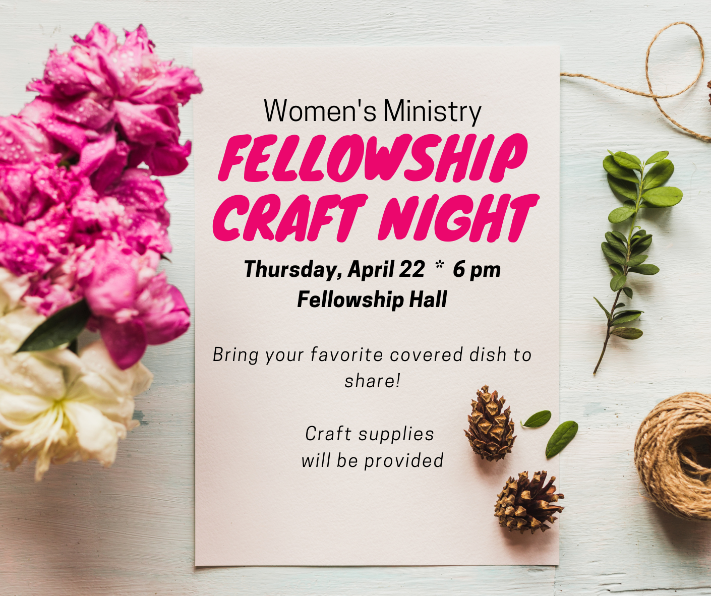 Women's Potluck Fellowship