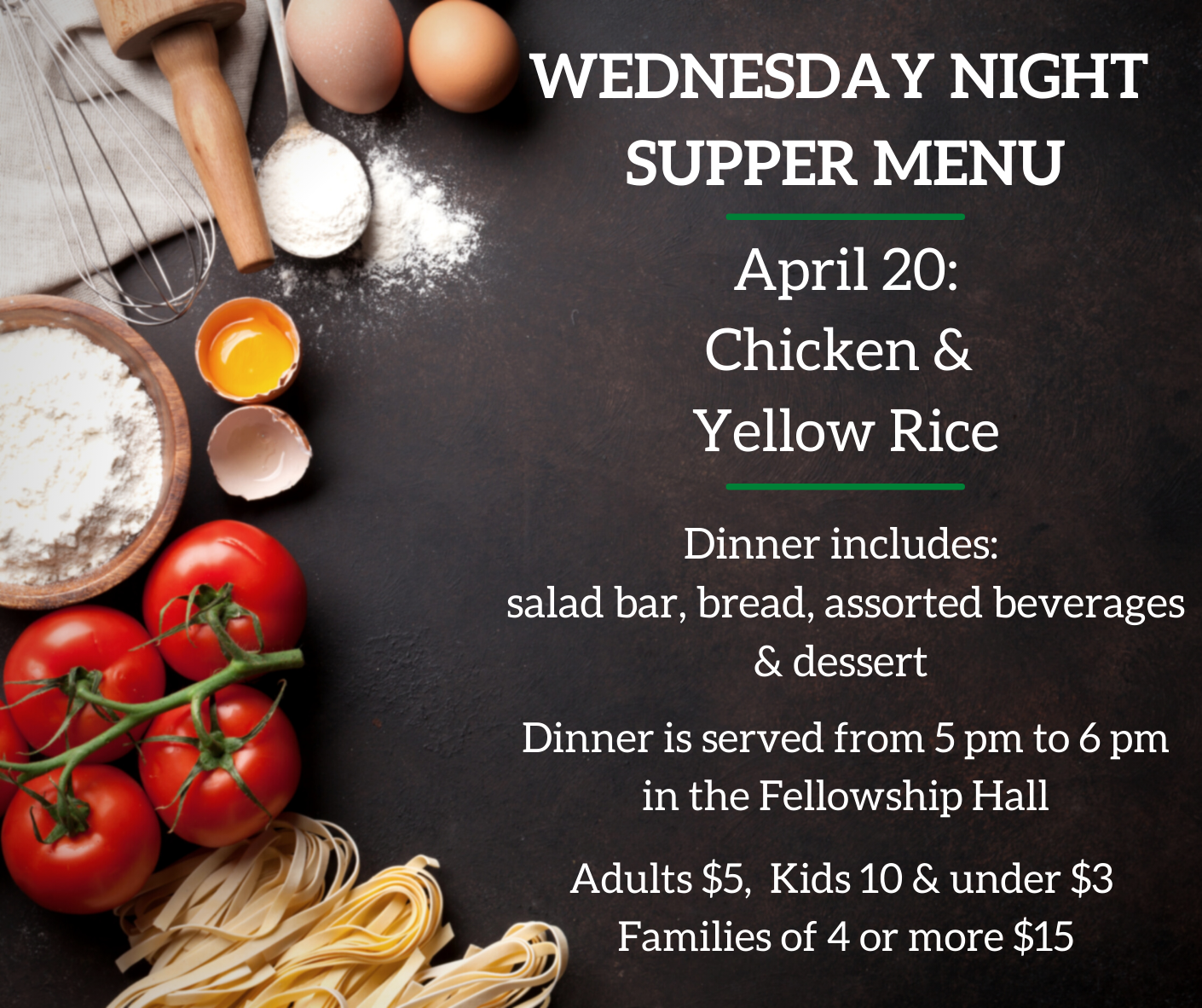 Wednesday Night Supper