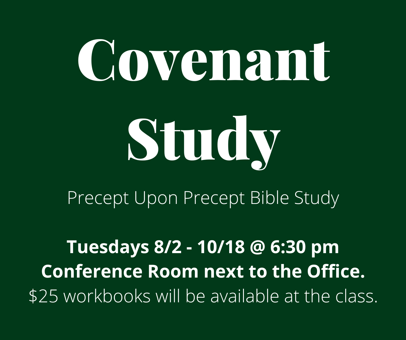 Covenant Study