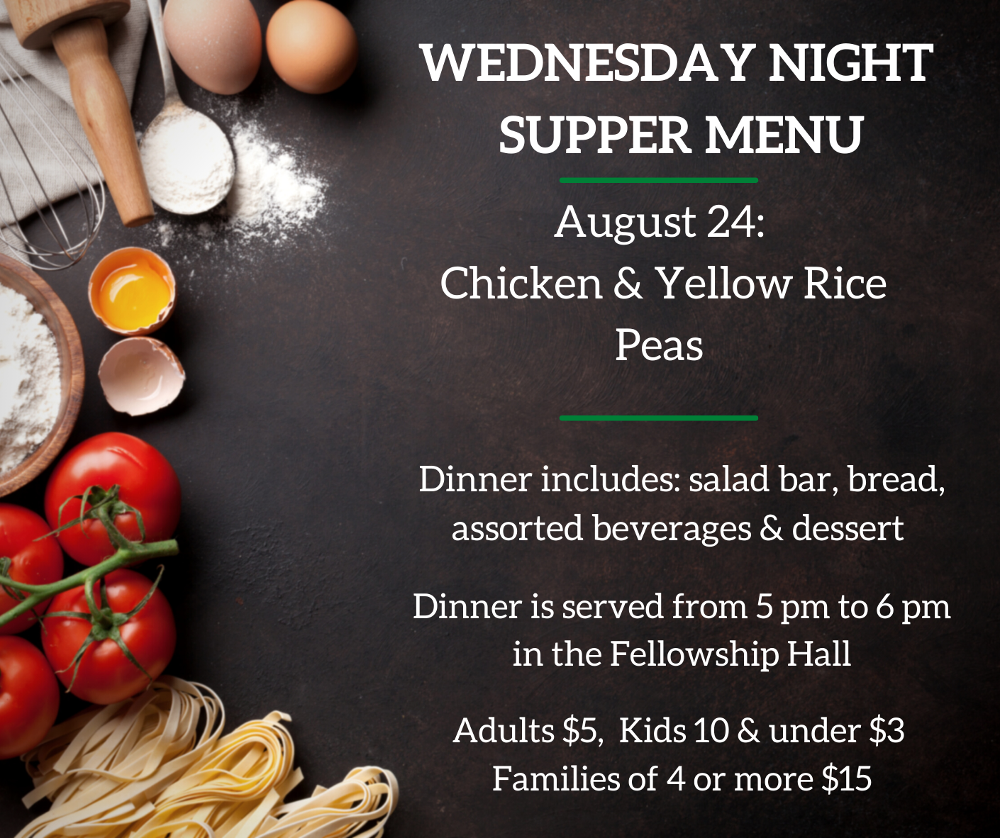 Wednesday Night Supper