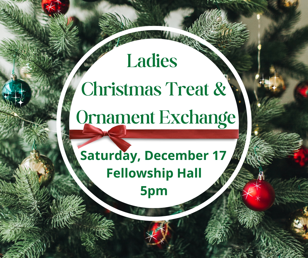 Ladies Christmas Treat & Ornament Exchange
