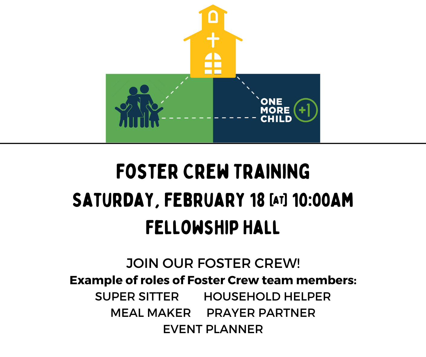 Foster Crew Meeting