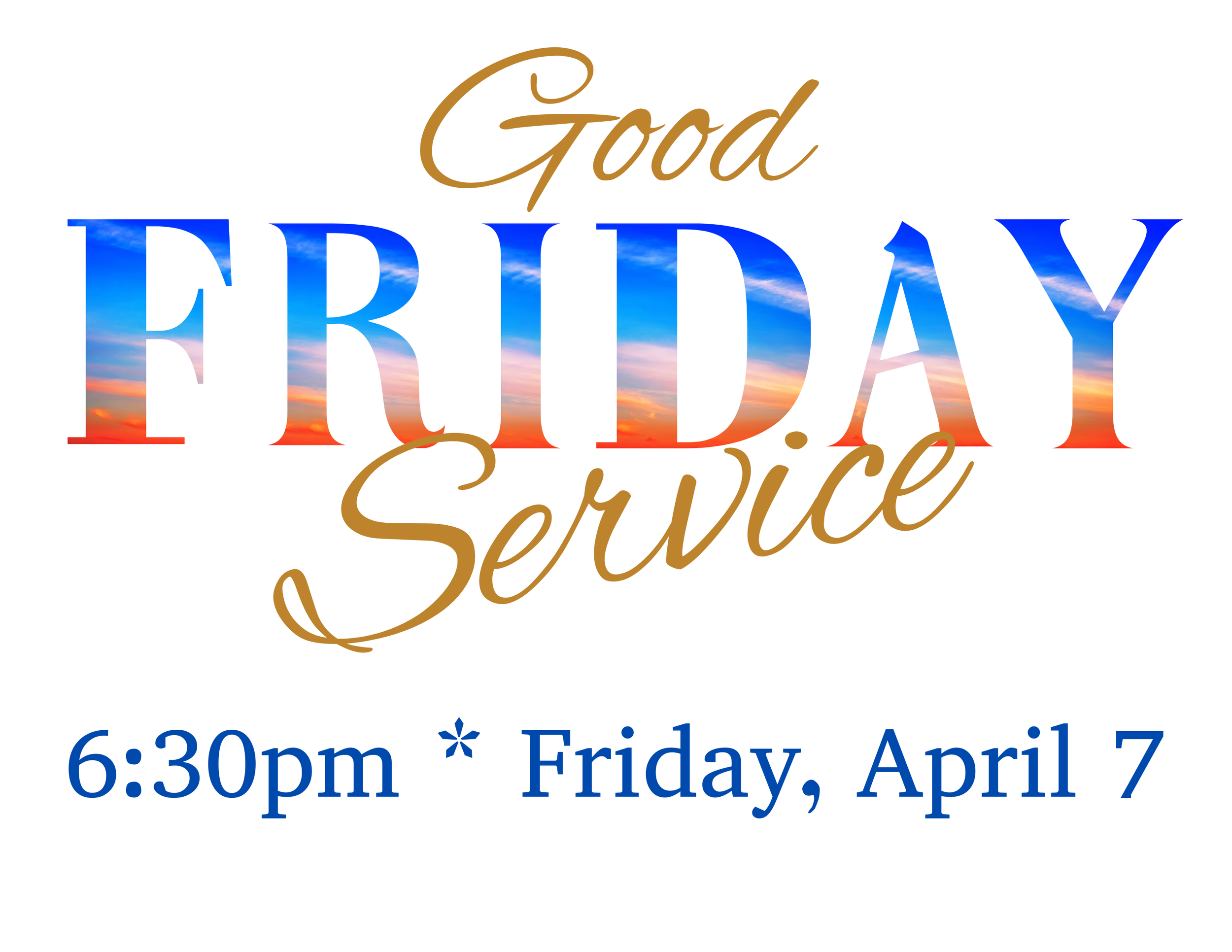 Good Friday Service