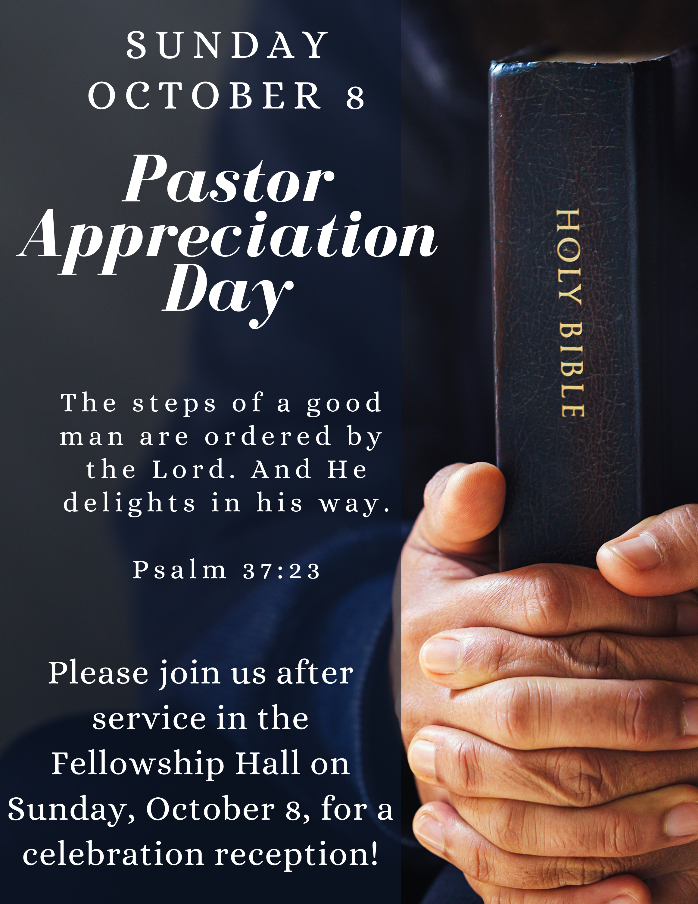 Pastor Appreciation Reception