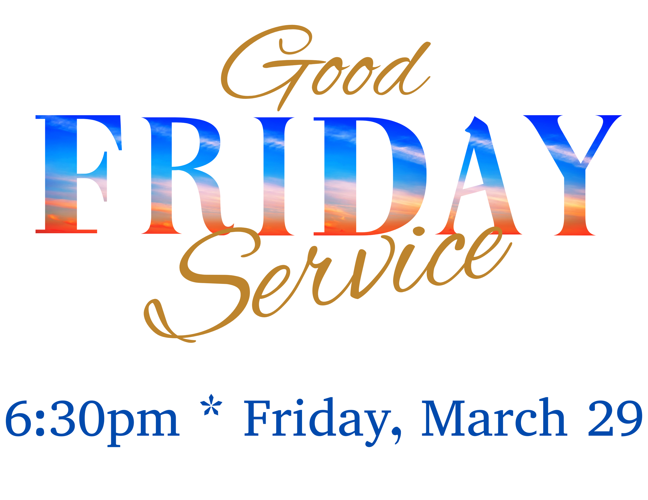 Good Friday Service