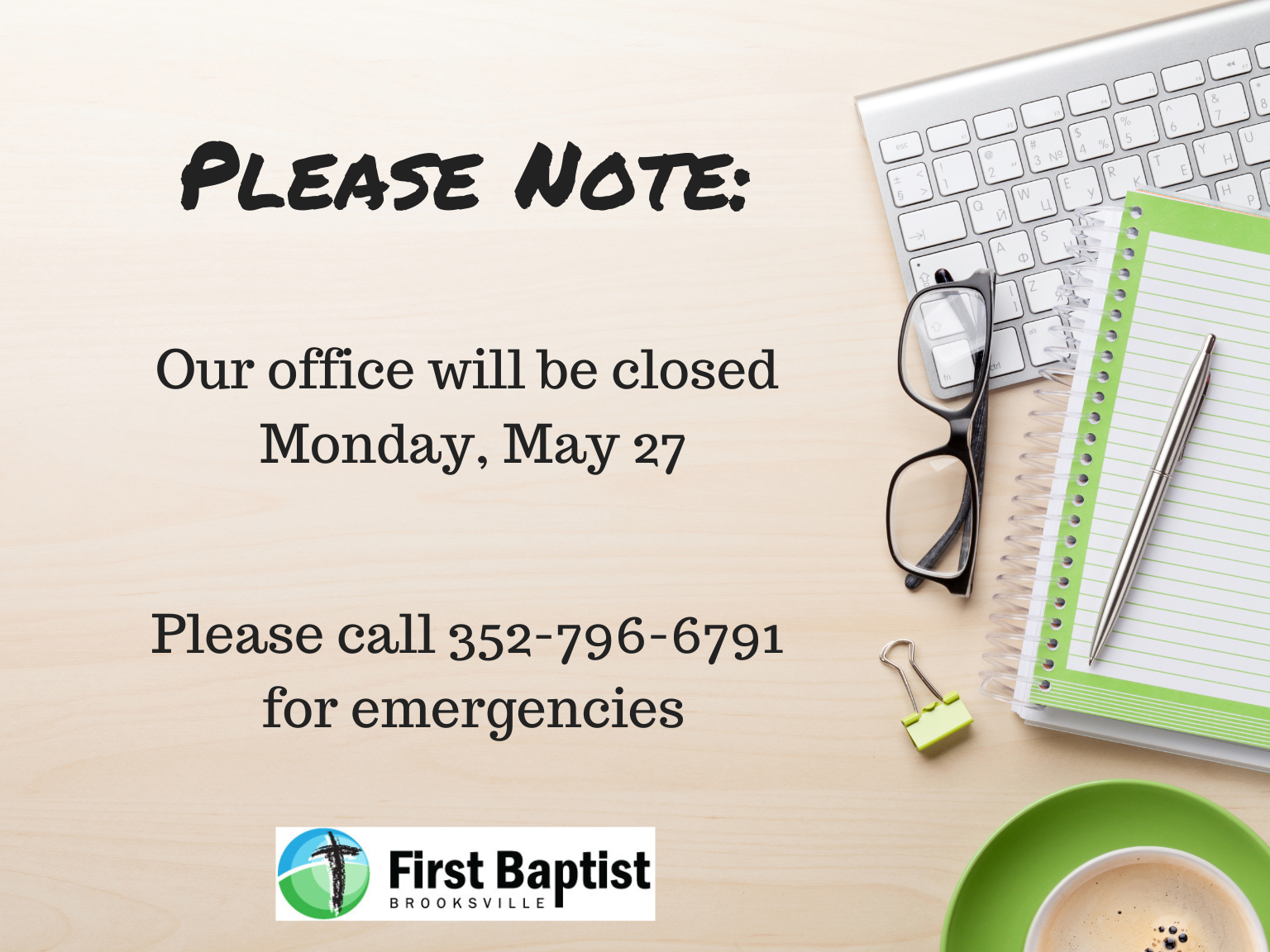 Office Closed!