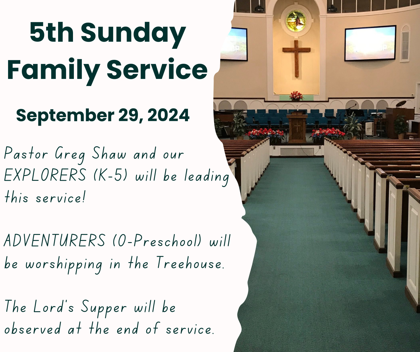 Fifth Sunday Family Service