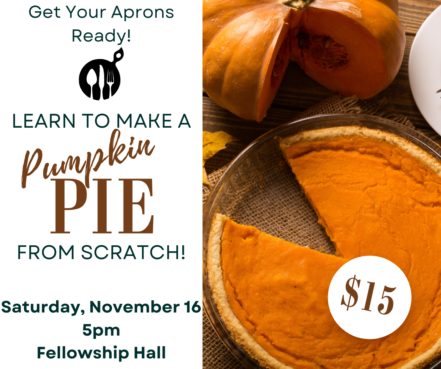 Get Your Aprons Ready!