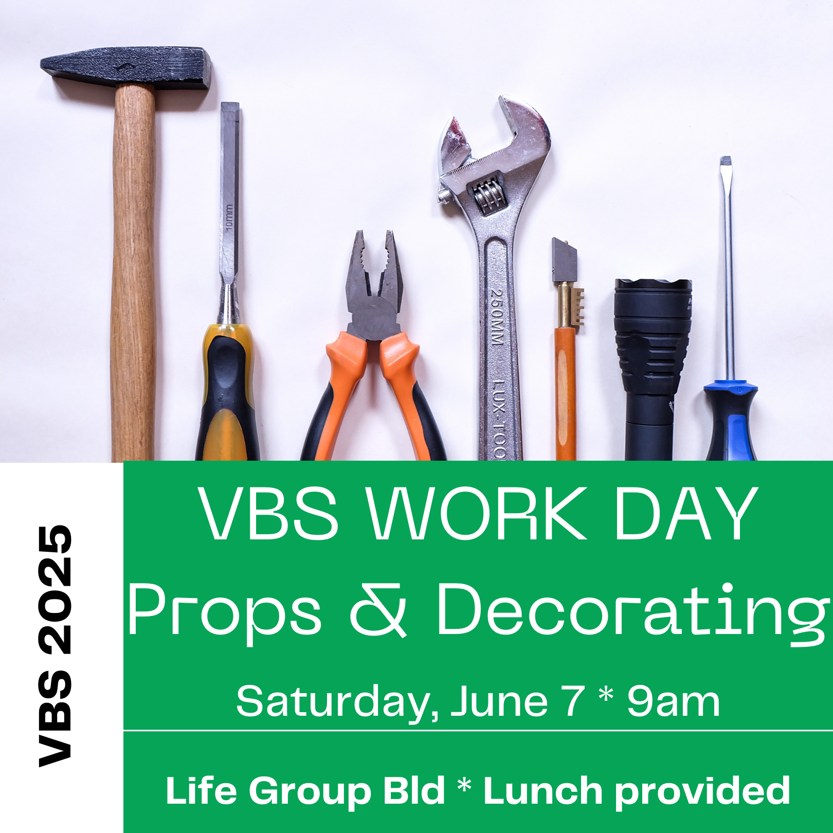 VBS Work Day  