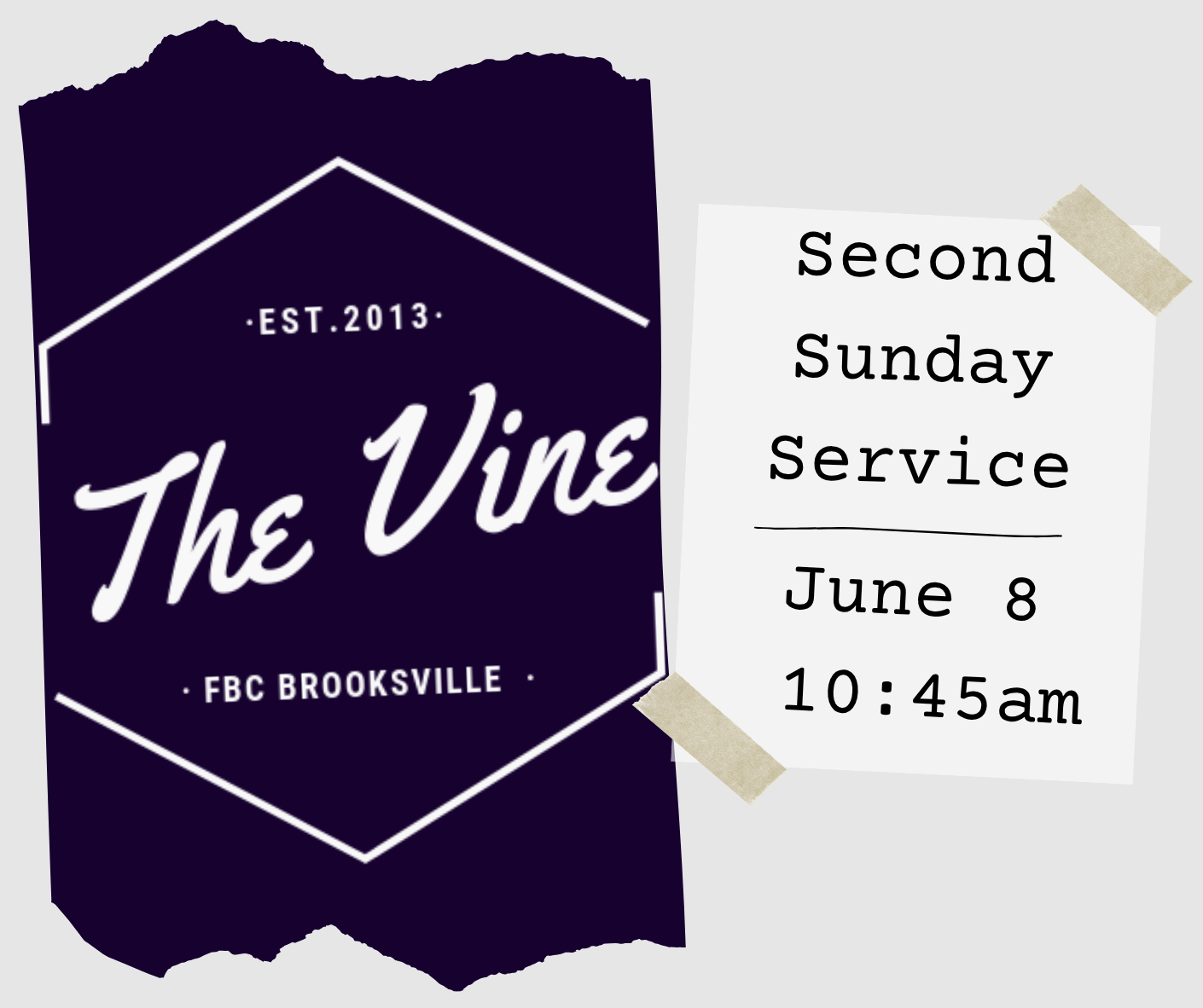 Second Sunday Vine Service