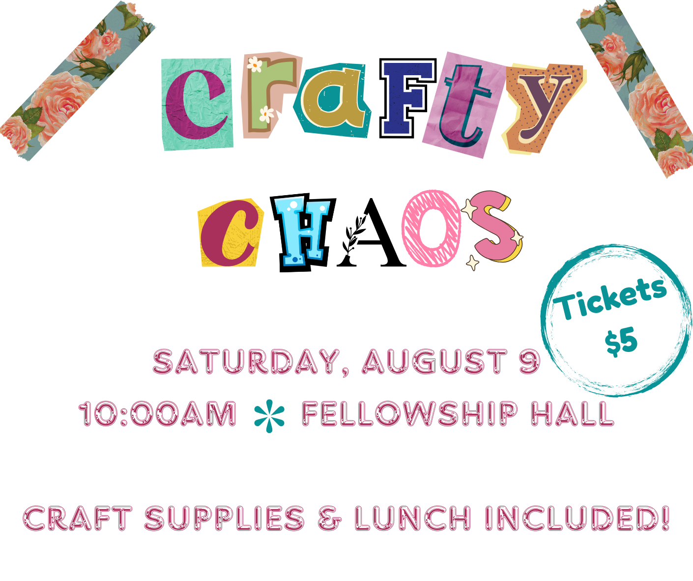 Crafty Chaos Event