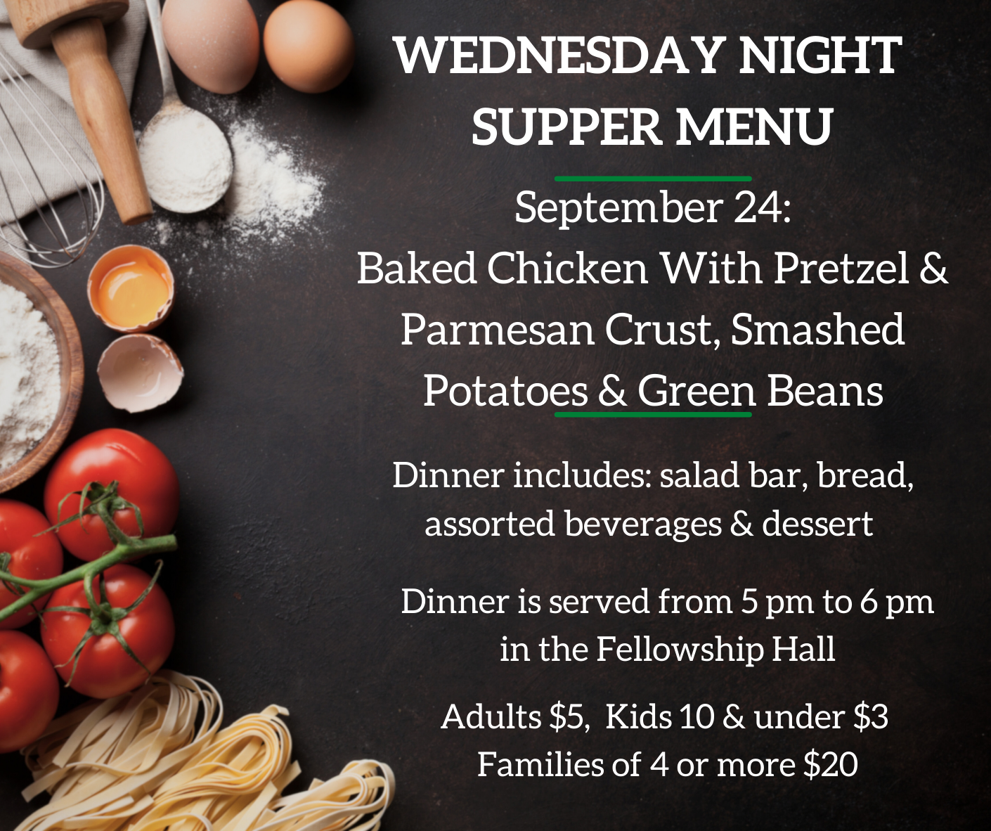 Wednesday Night Supper