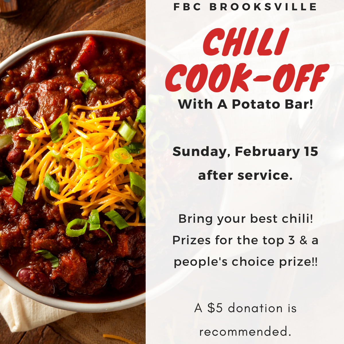 Chili Cook-Off