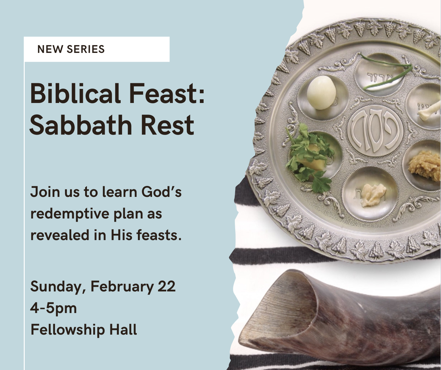 Biblical Feast: Sabbath Rest