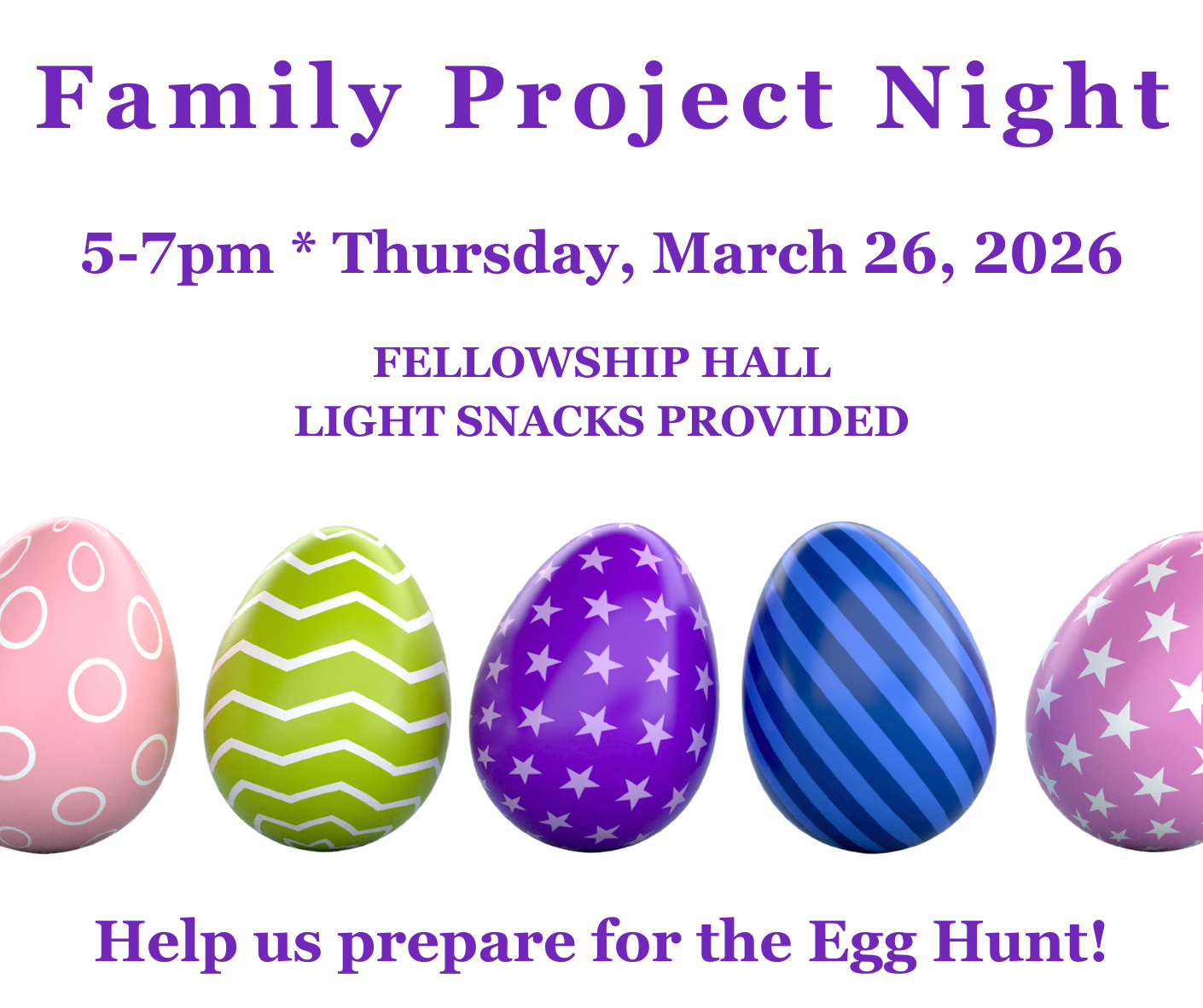 Family Project Night