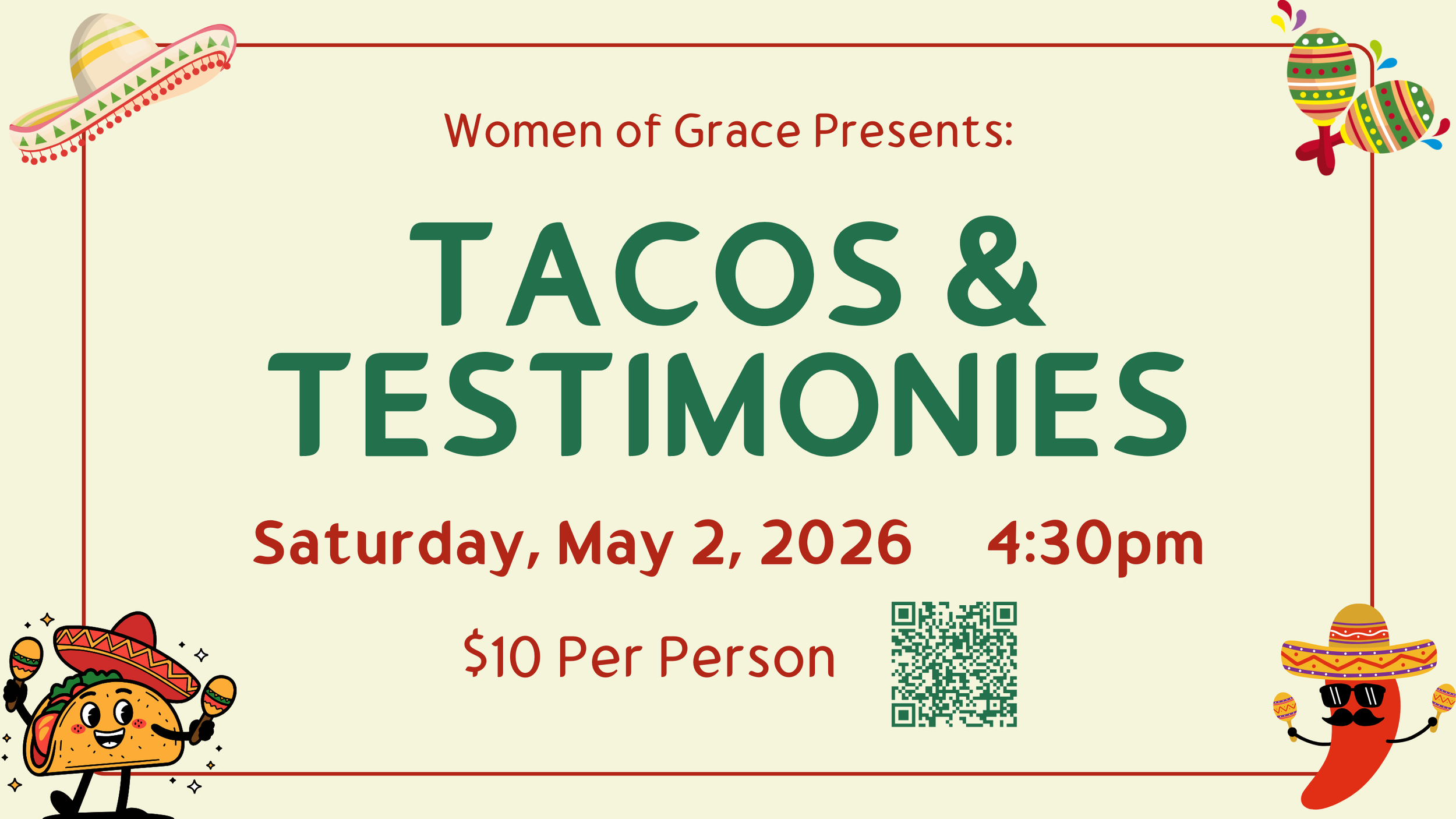 Tacos &amp; Testimonies