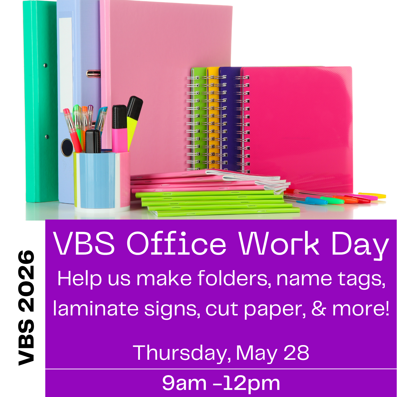 VBS Office Work Day